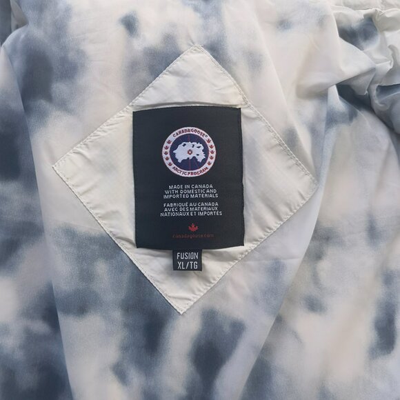 White Canada Goose Down Vest - Picture 7 of 10